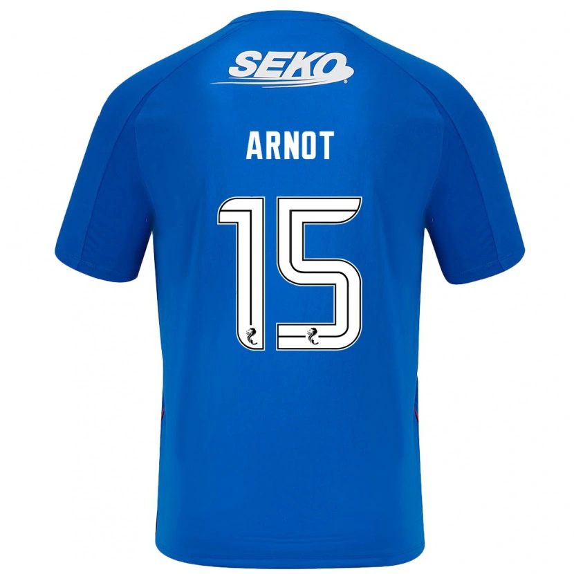 Danxen Heren Lizzie Arnot #15 Donkerblauw Thuisshirt Thuistenue 2024/25 T-Shirt