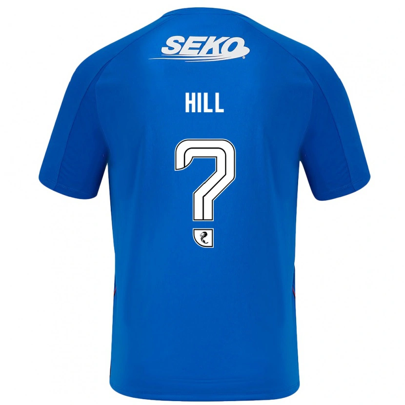 Danxen Heren Katherine Hill #0 Donkerblauw Thuisshirt Thuistenue 2024/25 T-Shirt