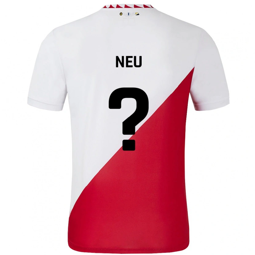 Danxen Heren Luca Neu #0 Wit Rood Thuisshirt Thuistenue 2024/25 T-Shirt