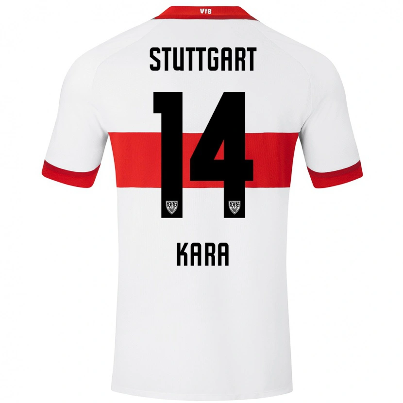 Danxen Heren Semih Kara #14 Wit Rood Thuisshirt Thuistenue 2024/25 T-Shirt