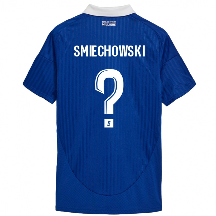 Danxen Heren Artur Smiechowski #0 Blauw Wit Thuisshirt Thuistenue 2024/25 T-Shirt
