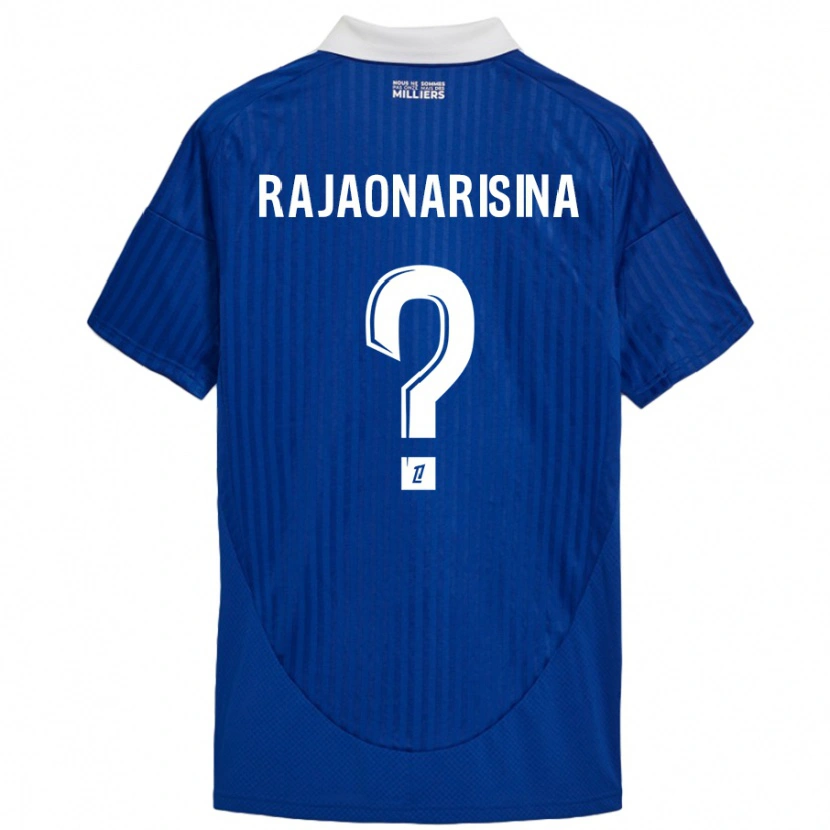 Danxen Heren Noah Rajaonarisina #0 Blauw Wit Thuisshirt Thuistenue 2024/25 T-Shirt