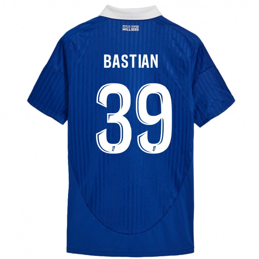 Danxen Heren Maxime Bastian #39 Blauw Wit Thuisshirt Thuistenue 2024/25 T-Shirt