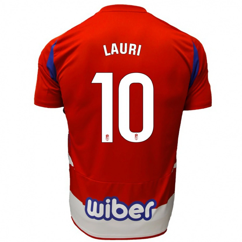 Danxen Heren Lauri #10 Rood Wit Blauw Thuisshirt Thuistenue 2024/25 T-Shirt