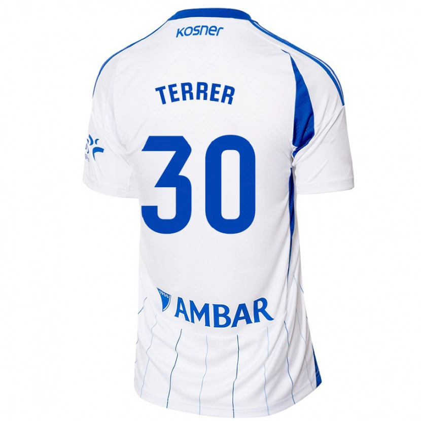 Danxen Heren Lucas Terrer #30 Rood Wit Thuisshirt Thuistenue 2024/25 T-Shirt