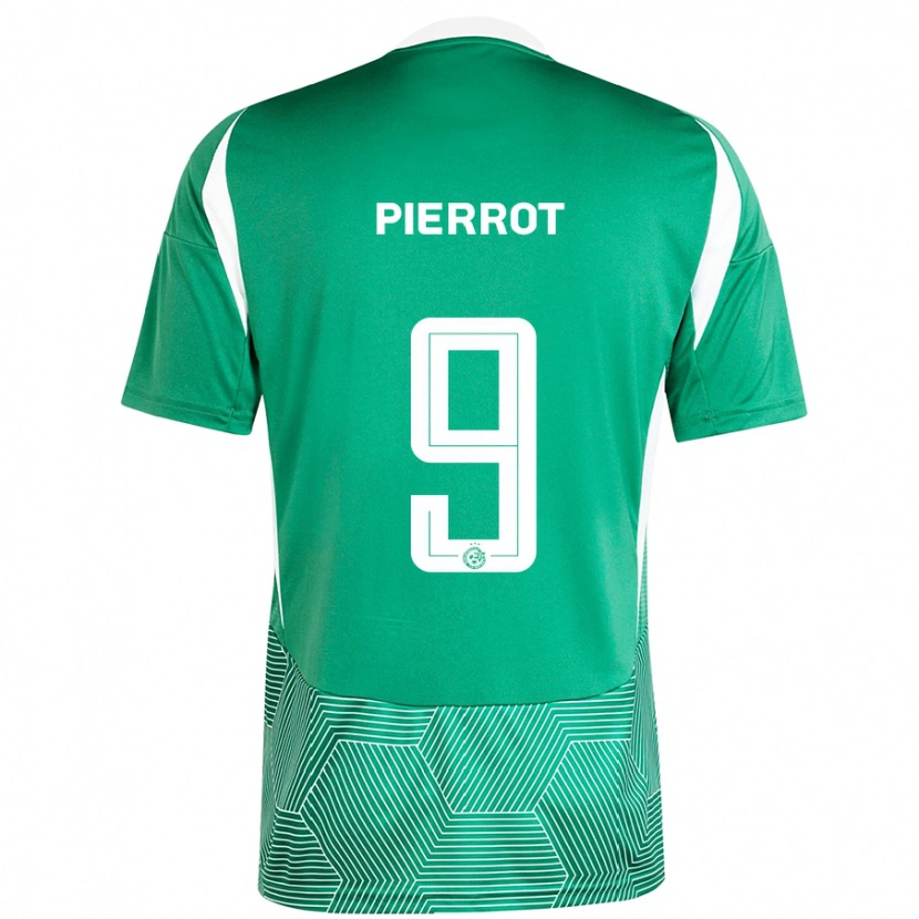 Danxen Heren Frantzdy Pierrot #9 Groen Wit Thuisshirt Thuistenue 2024/25 T-Shirt