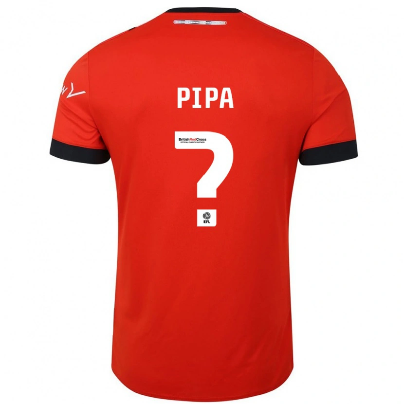 Danxen Heren Oliver Pipa #0 Oranje Zwart Thuisshirt Thuistenue 2024/25 T-Shirt
