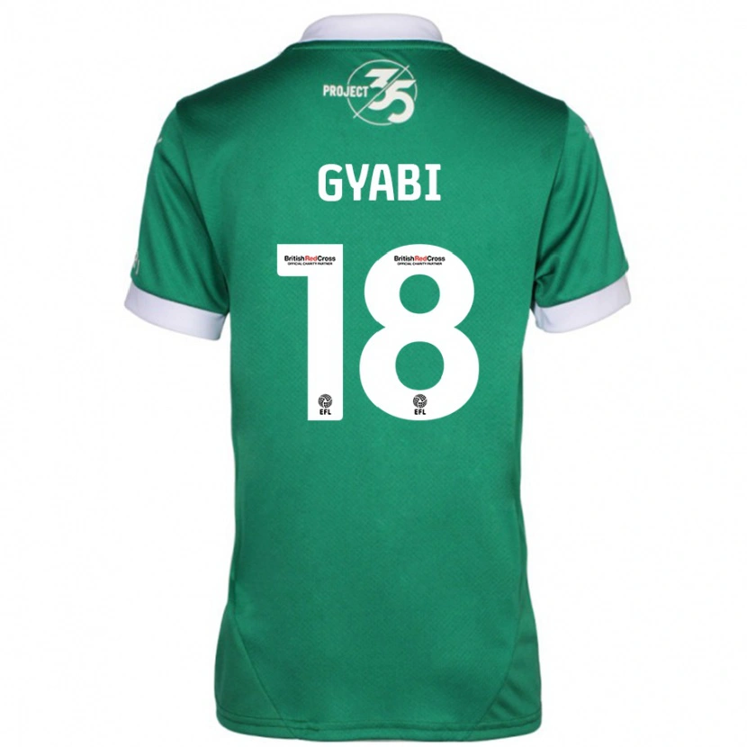 Danxen Heren Darko Gyabi #18 Groen Wit Thuisshirt Thuistenue 2024/25 T-Shirt