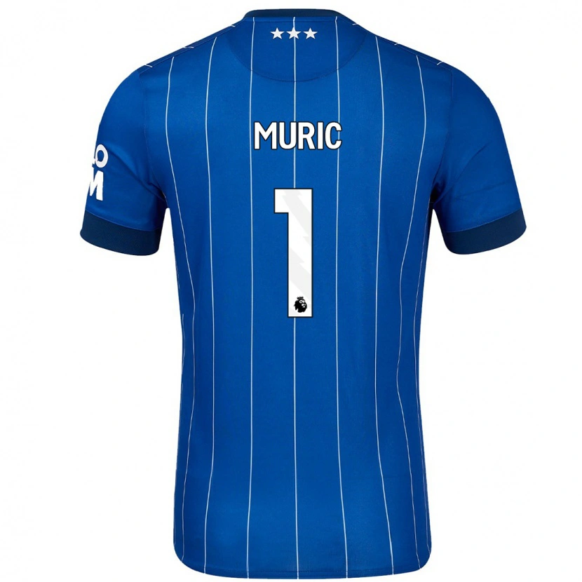 Danxen Heren Arijanet Muric #1 Marineblauw Thuisshirt Thuistenue 2024/25 T-Shirt