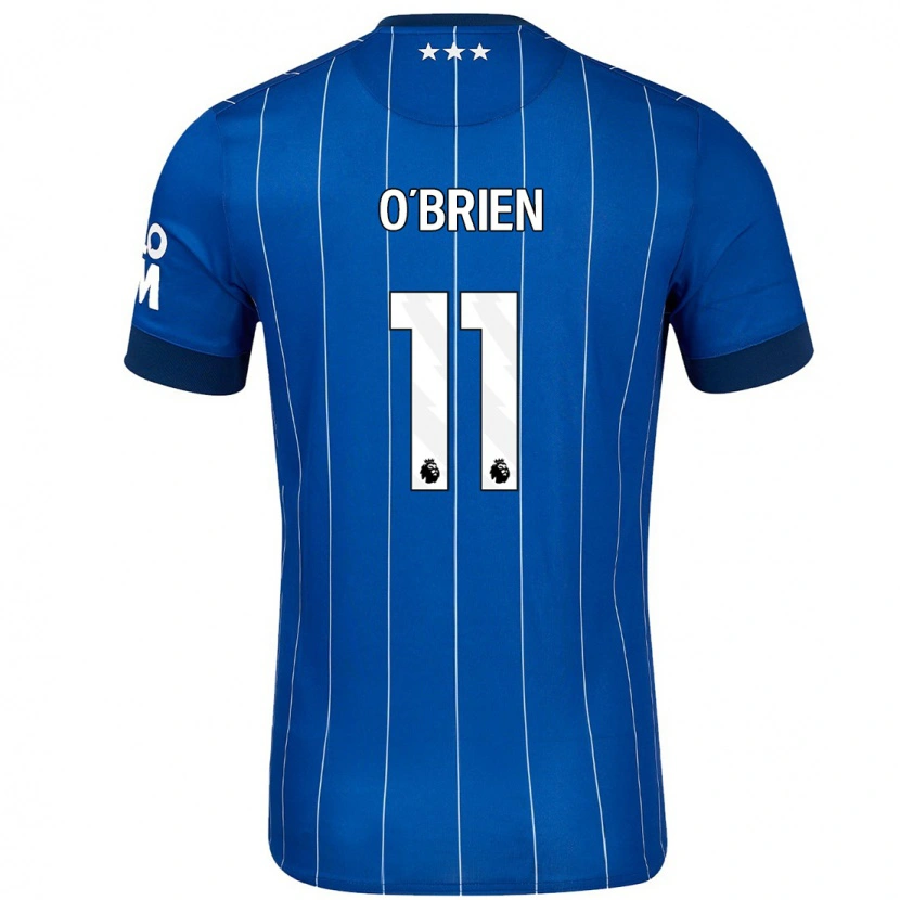 Danxen Heren Lucy O'brien #11 Marineblauw Thuisshirt Thuistenue 2024/25 T-Shirt