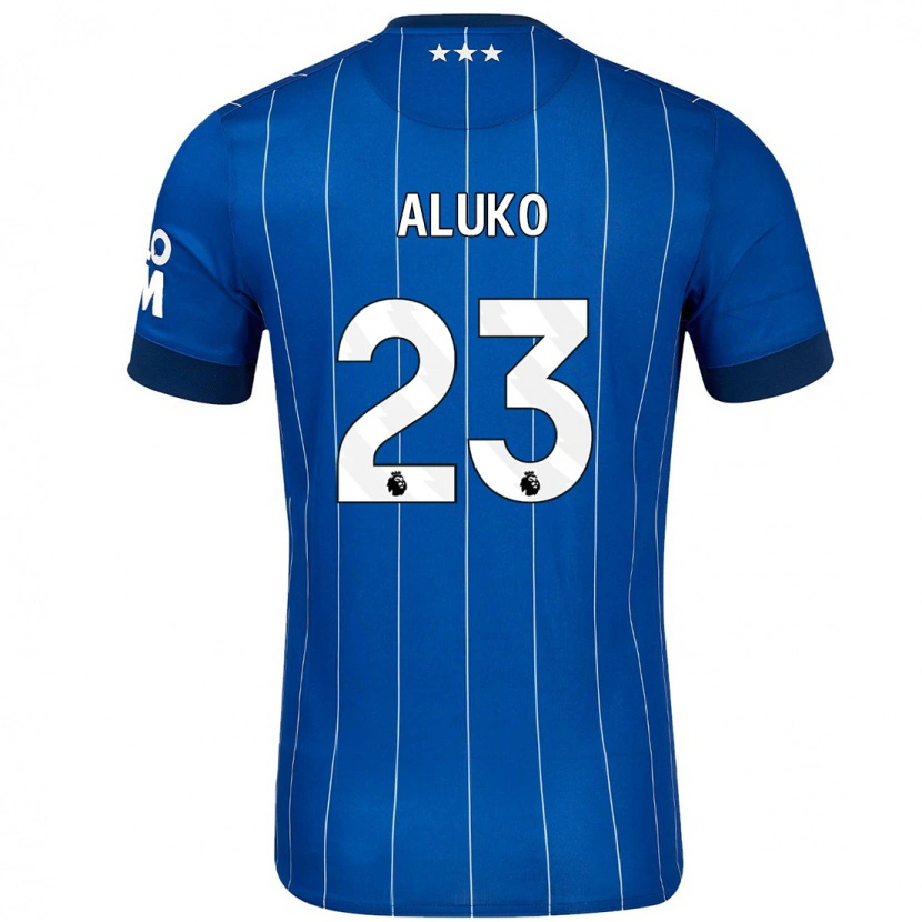 Danxen Heren Sone Aluko #23 Marineblauw Thuisshirt Thuistenue 2024/25 T-Shirt