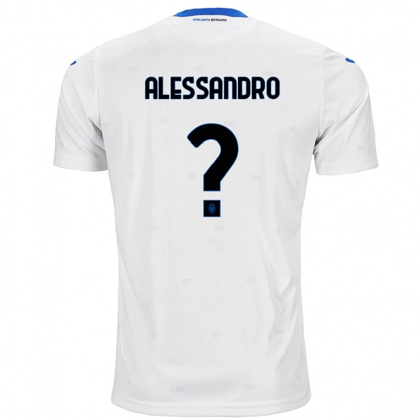 Danxen Heren Alessandro Rinaldi #0 Wit Uitshirt Uittenue 2024/25 T-Shirt