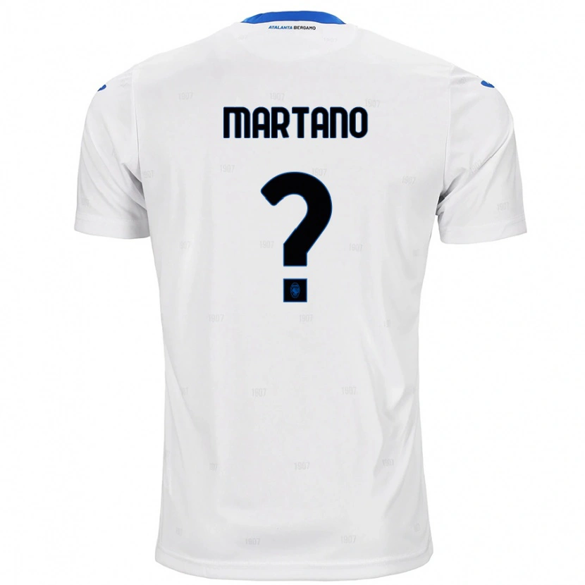 Danxen Heren Aldo Martano #0 Wit Uitshirt Uittenue 2024/25 T-Shirt