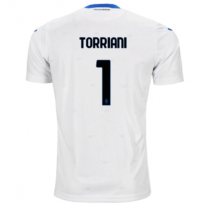 Danxen Heren Andrea Torriani #1 Wit Uitshirt Uittenue 2024/25 T-Shirt