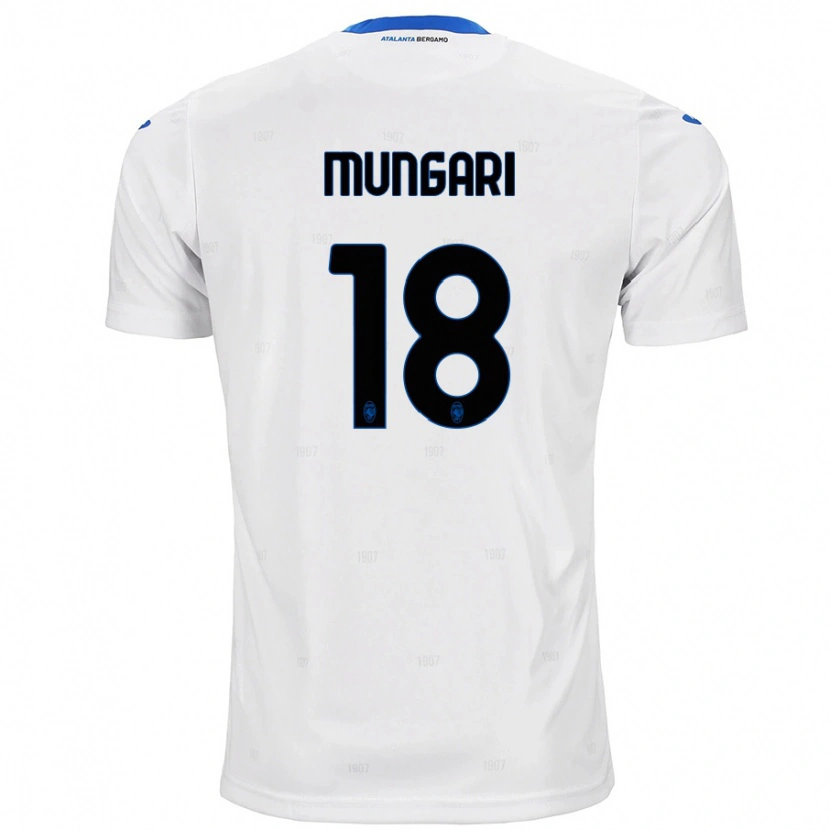 Danxen Heren Giuseppe Mungari #18 Wit Uitshirt Uittenue 2024/25 T-Shirt
