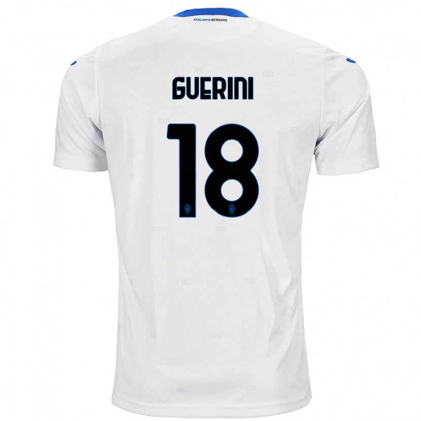 Danxen Heren Alessio Guerini #18 Wit Uitshirt Uittenue 2024/25 T-Shirt