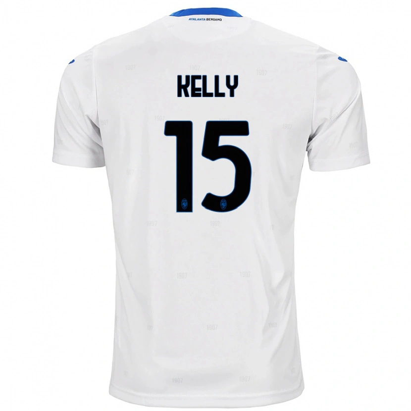 Danxen Heren Maegan Kelly #15 Wit Uitshirt Uittenue 2024/25 T-Shirt