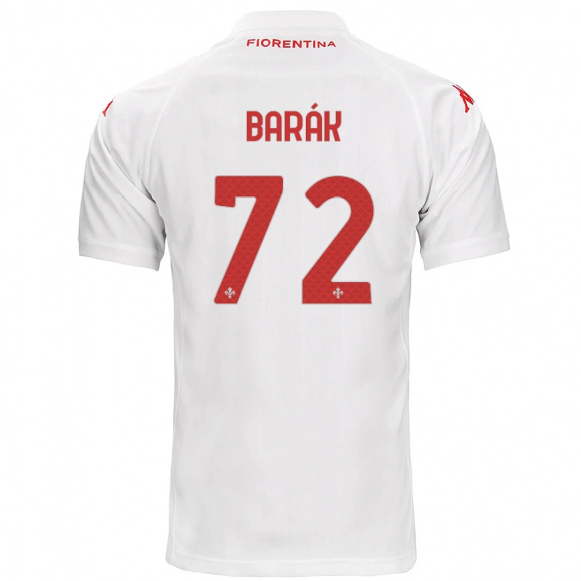 Danxen Heren Antonín Barák #72 Wit Uitshirt Uittenue 2024/25 T-Shirt