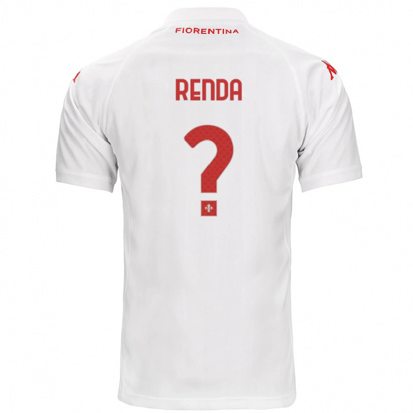 Danxen Heren Thomas Renda #0 Wit Uitshirt Uittenue 2024/25 T-Shirt