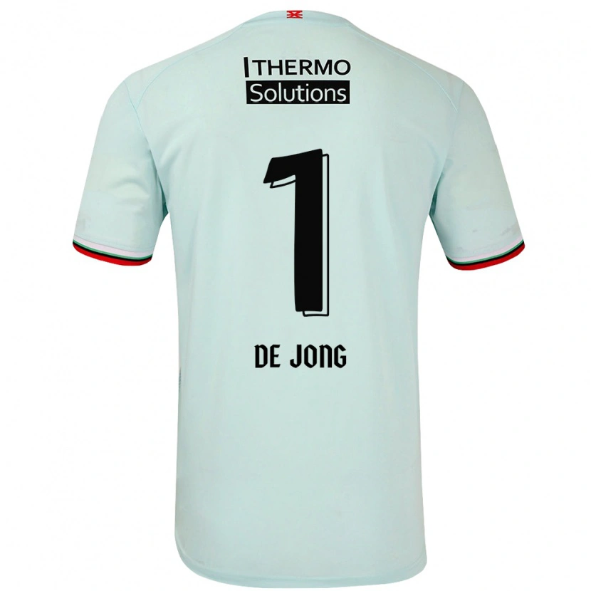Danxen Heren Daniëlle De Jong #1 Lichtgroen Uitshirt Uittenue 2024/25 T-Shirt