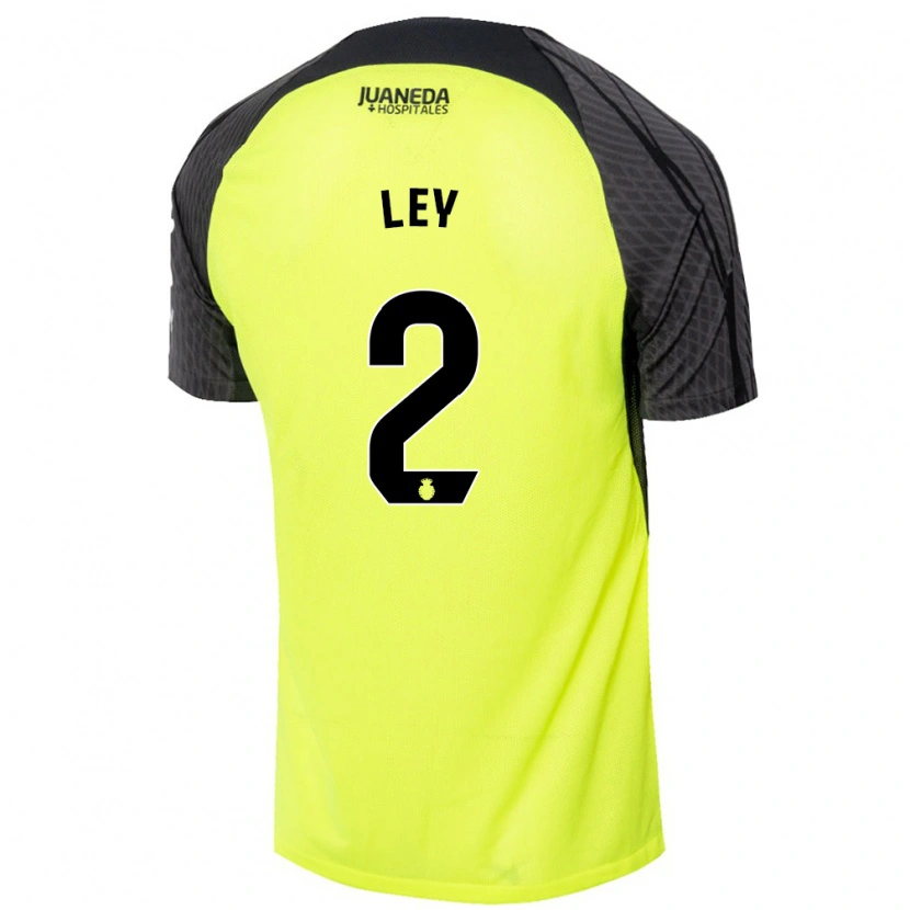 Danxen Heren Yuzún Ley #2 Fluorescerend Groen Zwart Uitshirt Uittenue 2024/25 T-Shirt