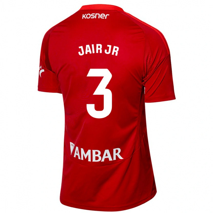 Danxen Heren Jair Amador #3 Wit Blauw Uitshirt Uittenue 2024/25 T-Shirt