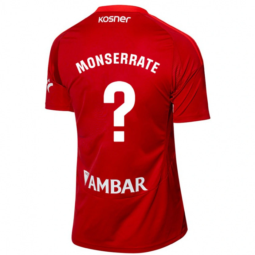Danxen Heren Jano Monserrate #0 Wit Blauw Uitshirt Uittenue 2024/25 T-Shirt