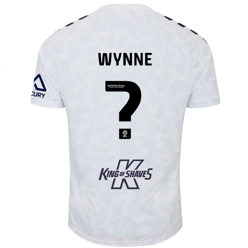 Danxen Heren Joe Wynne #0 Wit Uitshirt Uittenue 2024/25 T-Shirt
