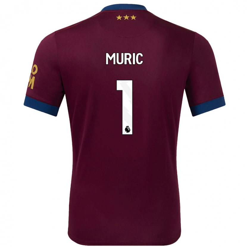 Danxen Heren Arijanet Muric #1 Bruin Uitshirt Uittenue 2024/25 T-Shirt