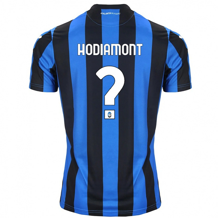 Danxen Dames Lyam Hodiamont #0 Blauw Zwart Thuisshirt Thuistenue 2024/25 T-Shirt
