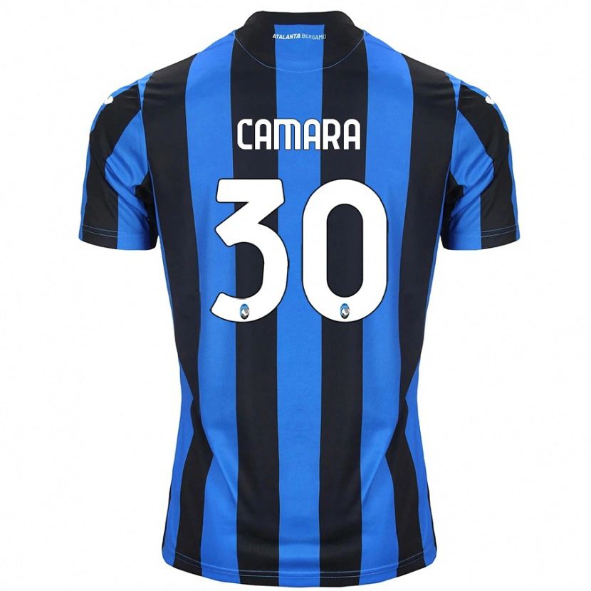 Danxen Dames Henry Camara #30 Blauw Zwart Thuisshirt Thuistenue 2024/25 T-Shirt