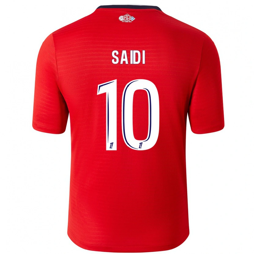 Danxen Dames Rachel Saidi #10 Rood Wit Thuisshirt Thuistenue 2024/25 T-Shirt