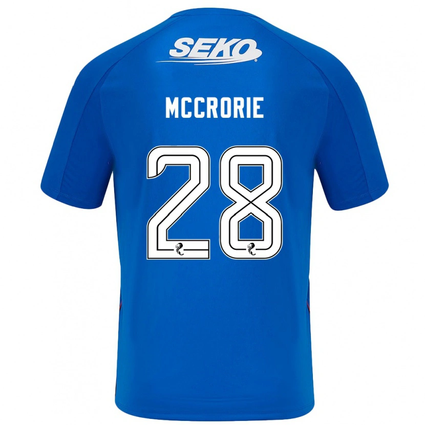 Danxen Dames Robby Mccrorie #28 Donkerblauw Thuisshirt Thuistenue 2024/25 T-Shirt