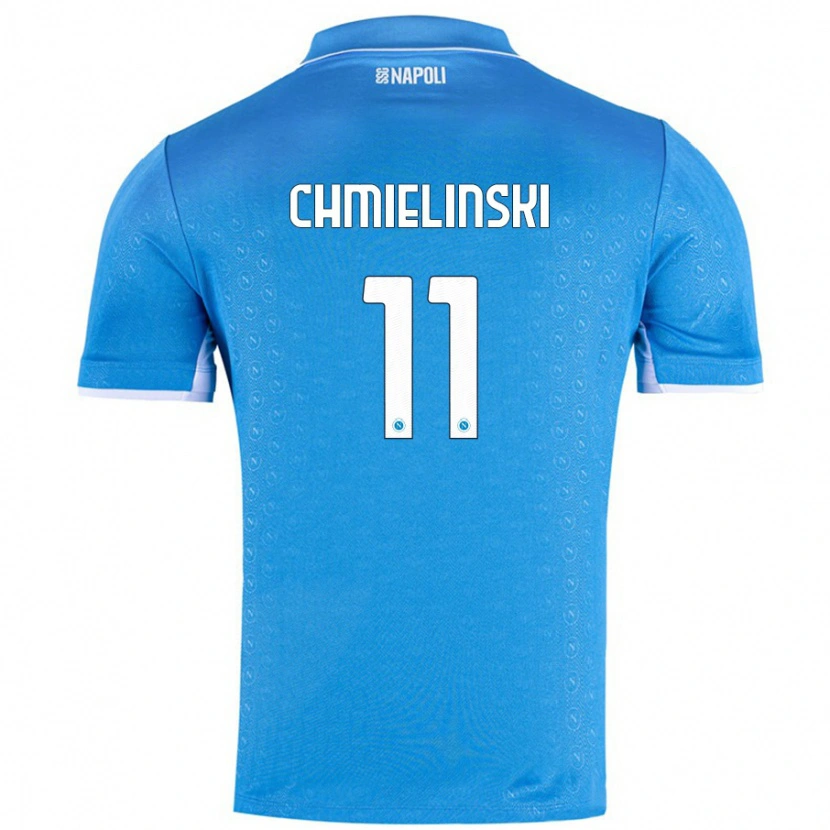 Danxen Dames Gina Chmielinski #11 Hemelsblauw Thuisshirt Thuistenue 2024/25 T-Shirt
