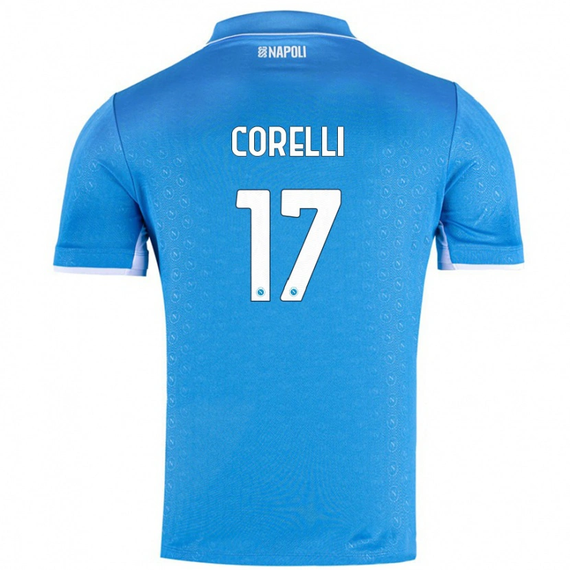 Danxen Dames Alice Corelli #17 Hemelsblauw Thuisshirt Thuistenue 2024/25 T-Shirt