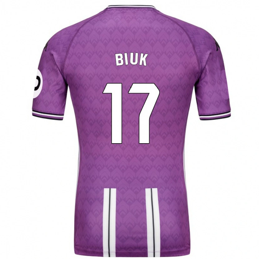 Danxen Dames Stipe Biuk #17 Paars Wit Thuisshirt Thuistenue 2024/25 T-Shirt