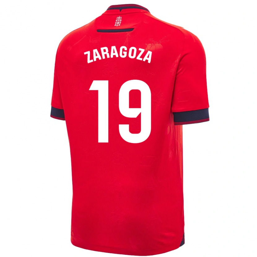 Danxen Dames Bryan Zaragoza #19 Rood Wit Thuisshirt Thuistenue 2024/25 T-Shirt