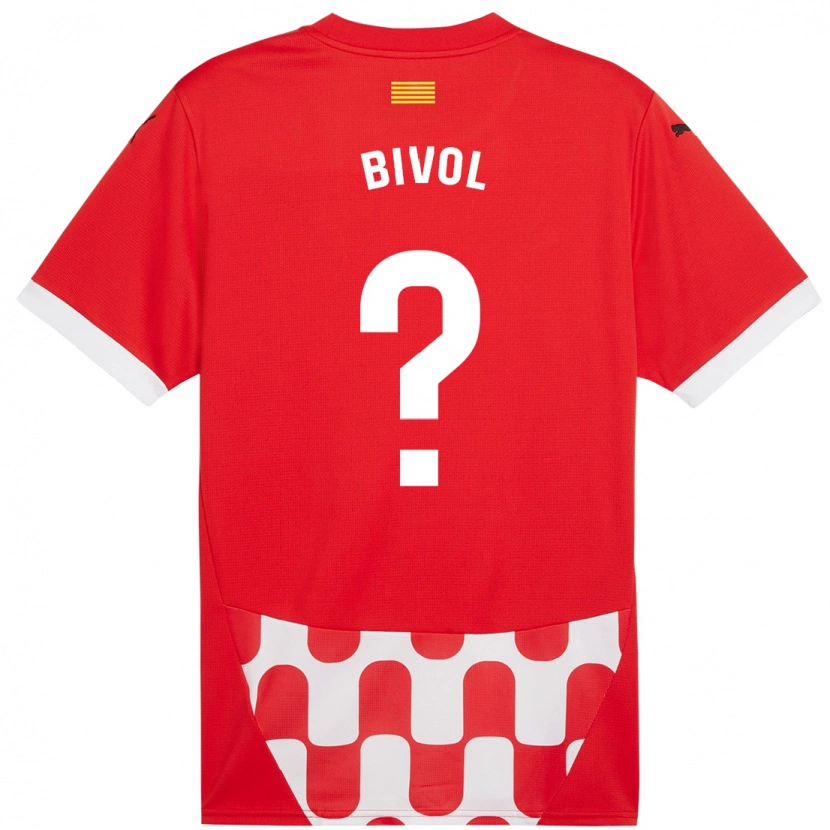 Danxen Dames Victor Bivol #0 Rood Wit Thuisshirt Thuistenue 2024/25 T-Shirt