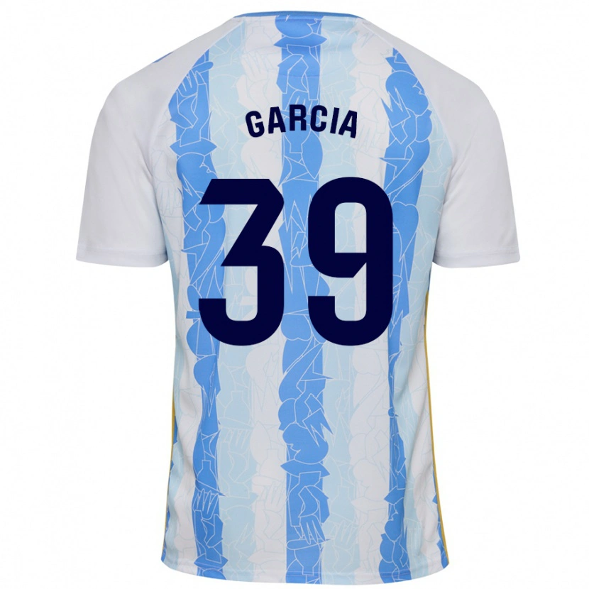 Danxen Dames Claudia García #39 Wit Blauw Thuisshirt Thuistenue 2024/25 T-Shirt