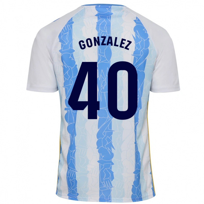 Danxen Dames Carol González #40 Wit Blauw Thuisshirt Thuistenue 2024/25 T-Shirt