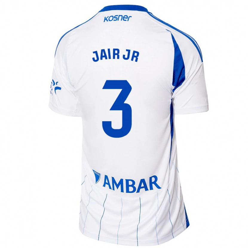 Danxen Dames Jair Amador #3 Rood Wit Thuisshirt Thuistenue 2024/25 T-Shirt