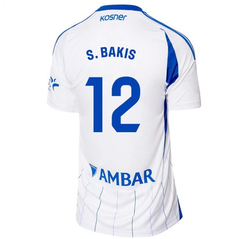 Danxen Dames Sinan Bakış #12 Rood Wit Thuisshirt Thuistenue 2024/25 T-Shirt