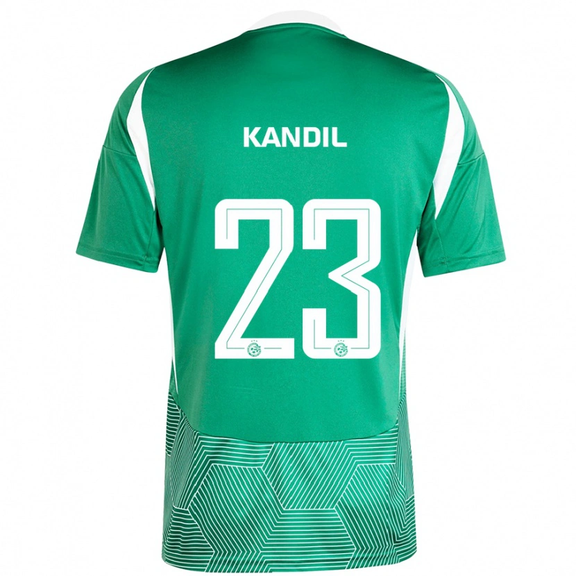 Danxen Dames Maor Kandil #23 Groen Wit Thuisshirt Thuistenue 2024/25 T-Shirt