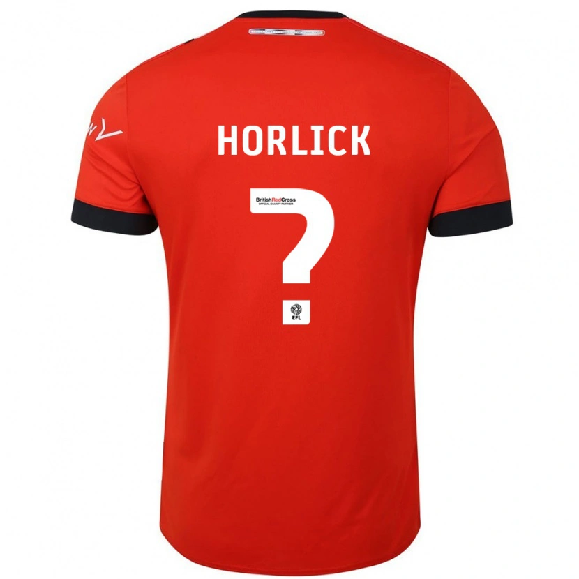 Danxen Dames Jameson Horlick #0 Oranje Zwart Thuisshirt Thuistenue 2024/25 T-Shirt