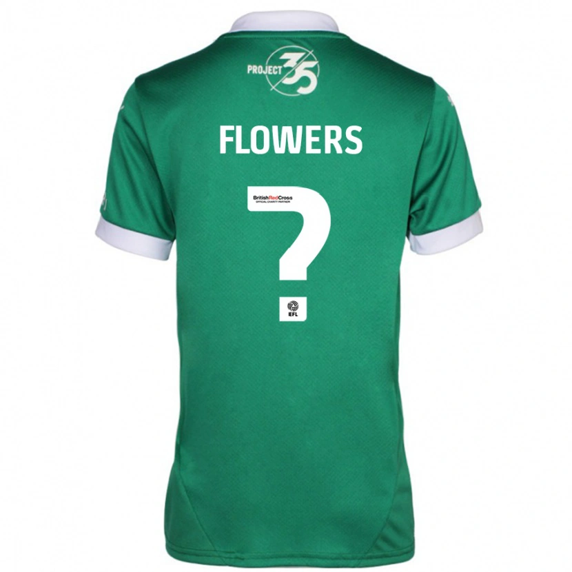 Danxen Dames Lewis Flowers #0 Groen Wit Thuisshirt Thuistenue 2024/25 T-Shirt