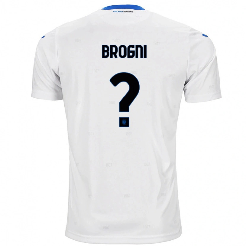 Danxen Dames Giorgio Brogni #0 Wit Uitshirt Uittenue 2024/25 T-Shirt