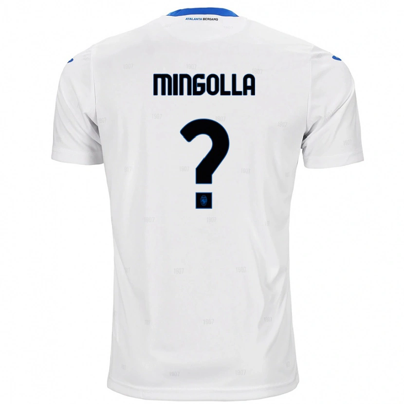 Danxen Dames Simone Mingolla #0 Wit Uitshirt Uittenue 2024/25 T-Shirt