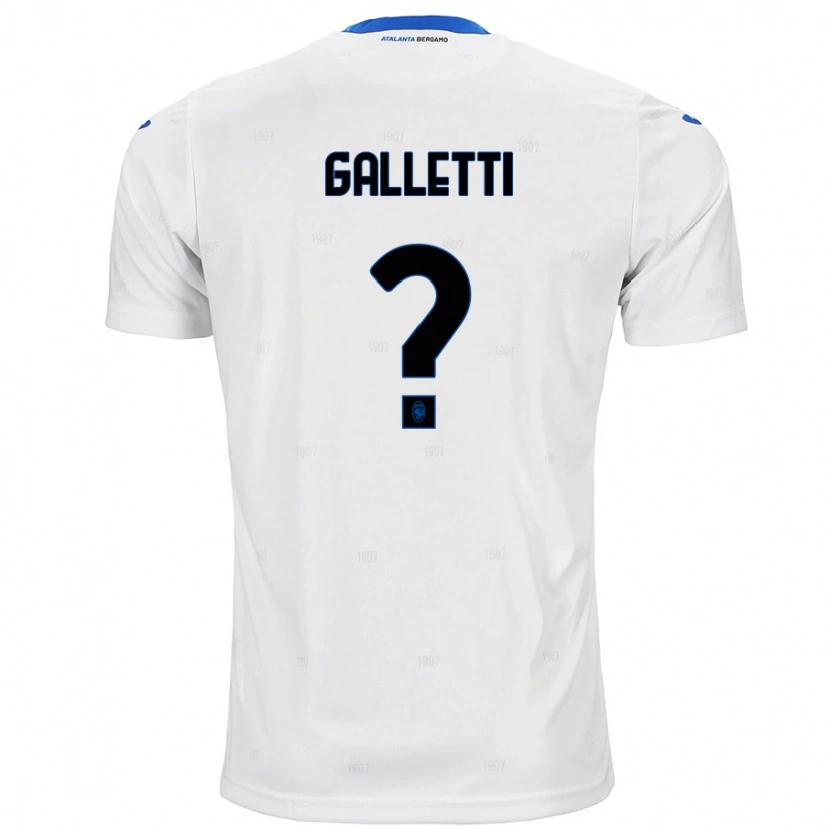 Danxen Dames Elia Galletti #0 Wit Uitshirt Uittenue 2024/25 T-Shirt