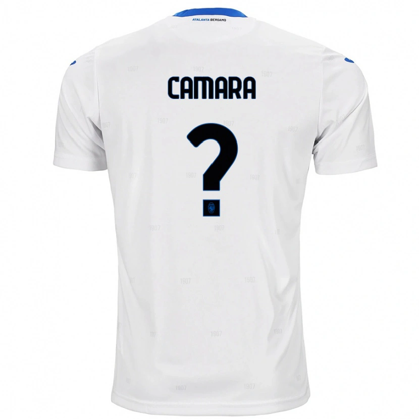 Danxen Dames Ibrahima Camara #0 Wit Uitshirt Uittenue 2024/25 T-Shirt