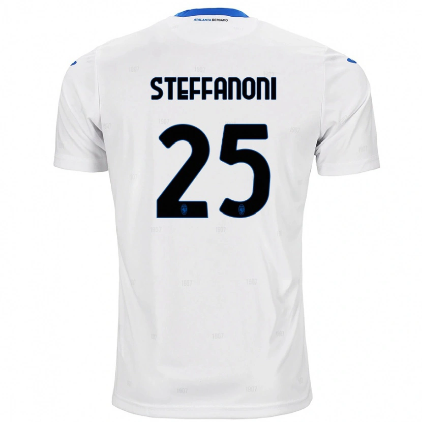 Danxen Dames Federico Steffanoni #25 Wit Uitshirt Uittenue 2024/25 T-Shirt